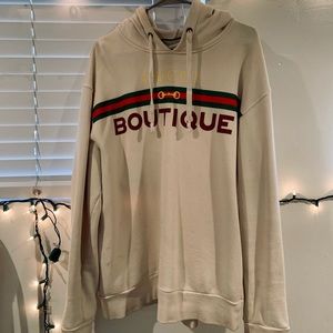 Gucci Boutique print sweatshirt